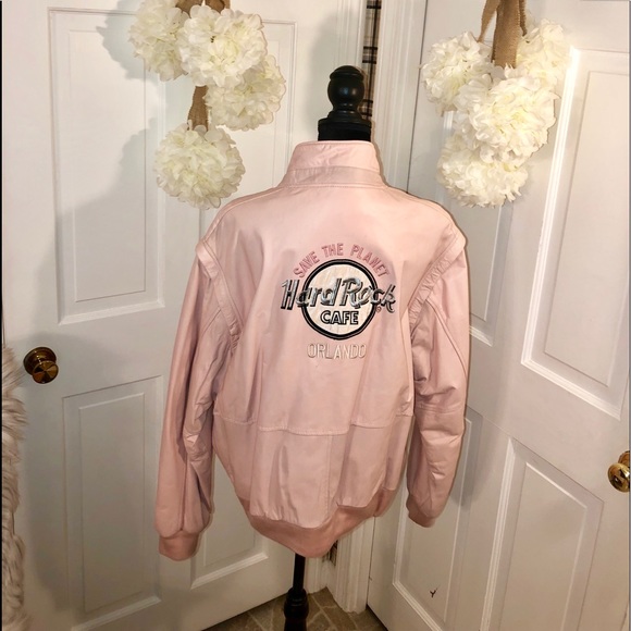 Hard Rock Cafe  Vintage Leather Jacket Genuine - Picture 7 of 8